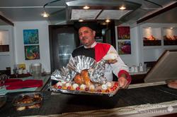 Oman Scuba Diving Holiday. Luxury Oman Aggressor Liveaboard. Fine Dining.